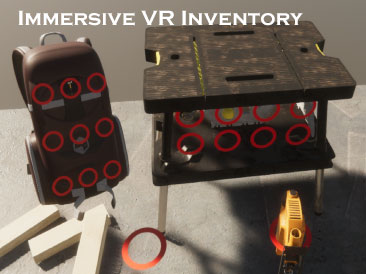 Immersive VR Inventory