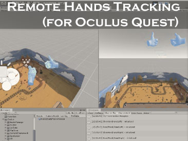 Remote hands tracking